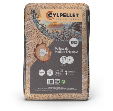 CYL Pellet – Sacos de 100 unidades, calidad Din Plus para máxima eficiencia